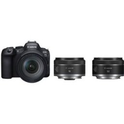 Canon EOS R6 Mark II + RF 24-105mm F4 L IS USM + RF 16mm f/2.8 STM + RF 50mm f/1.8 STM