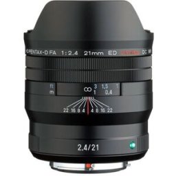 D FA 21mm f/2.4 ED Limitada DC WR HD negro Pentax K fotograma completo
