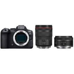 Cuerpo EOS R6 Mark II + 24-105 mm f/4,0 L IS USM + 50 mm f/1,8 STM Canon RF
