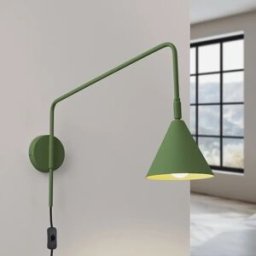 Aplique de pared Nox Verde Oliva