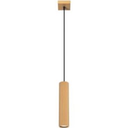 Lámpara colgante tubo Karbon Oro 1