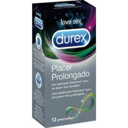 Durex Placer Prolongado 12 Preservativos 12 Unidades
