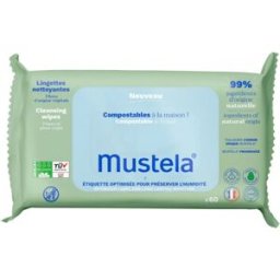 Mustela Toallitas Limpiadoras 60 Unidades