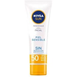 Nivea Sun Protector Solar Facial Sensitive SPF 50 50 ml