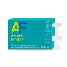 Esteve Aquoral Forte Gotas oftálmicas lubricantes 30 Monodosis