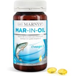 Marnys Mar-In-Oil Aceite de Salmon 150 cápsulas x 500 mg 150 Unidades
