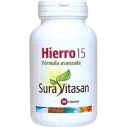 Sura Vitasan Hierro 15 90 Cápsulas
