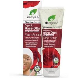 Dr. Organic Exfoliante Facial Rose Otto 125 ml