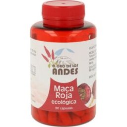 El Oro De Los Andes Maca Roja de 700 mg 90 Cápsulas