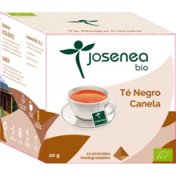 Equisalud Te Negro Canela Bio 10 Pirámides ensobradas