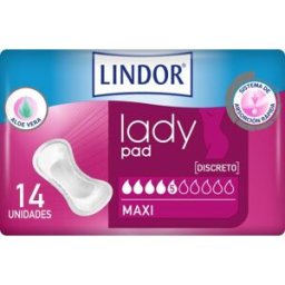 MoliCare Lindor Lady Pad Maxi 5 Gotas 14 Unidades 14 Unidades