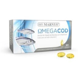 Marnys Omegacod Aceite Higado de Bacalao 60 perlas x 510 mg