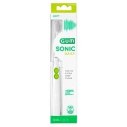 Gum Sonic Daily Cepillo de Dientes Sónico 1 Unidad Blanco