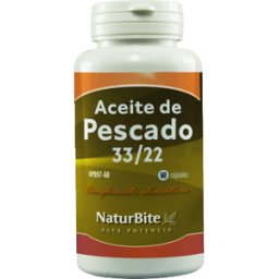 Naturbite Aceite Pescado 1000 Mg 60 Cápsulas