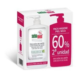 Sebamed Emulsión Sin Jabón con Aceite de Oliva 2 x 750 ml