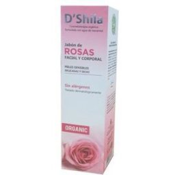 D'Shila Jabón de Rosas Facial y Corporal 250 ml