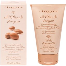 L'Erbolario Crema Limpiadora para Masaje Facial de Aceite de Argán