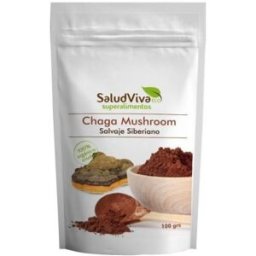 Salud Viva Chaga Mushroom Salvaje Siberiano 100 gr
