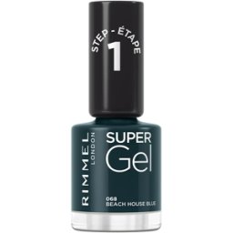 Rimmel London Super Gel Esmalte de Uñas 12 ml 068-Beach House Blue