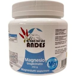 El Oro De Los Andes Magnesio Bisglicinato 350 mg Polvo 250 gr