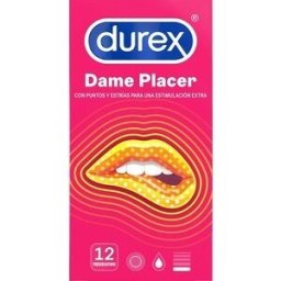 Durex Preservativos Dame Placer 12 Unidades
