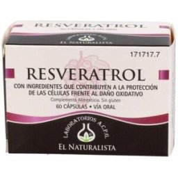 El Naturalista Resveratrol 60 Cápsulas