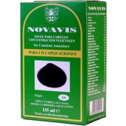 Novavis Tinte con Extractos Vegetales 135 ml 1N Negro