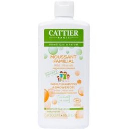 Cattier Moussant Familial Gel de Ducha y Champú S/S 500 ml