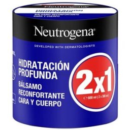 Neutrogena Hidratación Profunda Bálsamo 300+300 ml