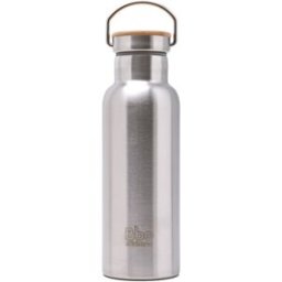 Irisana Botella Bbo Termo con Tapón Bambú 500 ml Acero