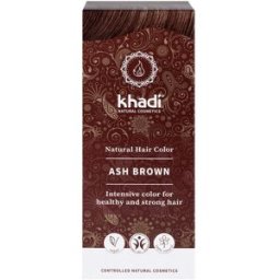 Khadi Tinte para el Cabello Natural 100 gr Ash Brown