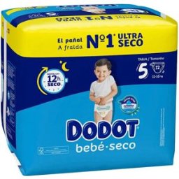 Dodot Pañales 11-16 Kg Etapas T5 72 Unidades