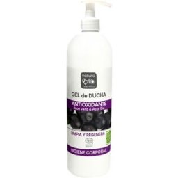 NaturaBIO Cosmetics Gel de Duche Antioxidante Aloe & Açai 740 ml