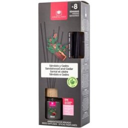 Cristalinas Ambientador Mikado Sándalo y Cedro 40 ml