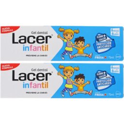 Lacer Infantil Gel Dental Fresa Duplo