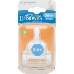 Dr. Brown's Tetina Options Nivel 2 Boca Ancha 2uds 41 gr