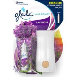 Glade Un Toque Ambientador Aparato Lavanda 10 ml