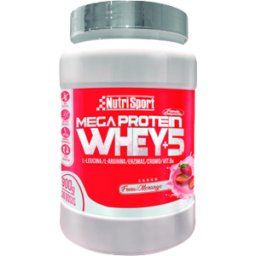 Nutrisport Mega Protein Whey 5 900 gr Fresas
