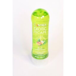 Control Gel masaje Exotic Escape efecto calor 2 en 1 200 ml