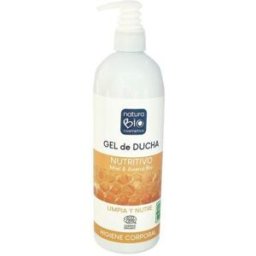 NaturaBIO Cosmetics Gel de Ducha Nutritivo Miel & avena Bio 740 ml