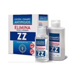 ZZ Pack Champú Antipiojos 125 ml + Loción 100 ml