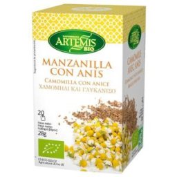 Herbes del Molí Manzanilla+Anis Infusion Eco 20 Filtros