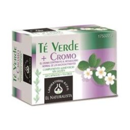 El Naturalista Té Verde con Cromo 60 Cápsulas