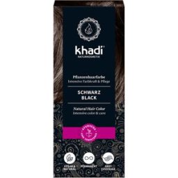 Khadi Tinte para el Cabello Natural 100 gr Negro
