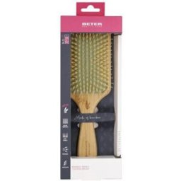 Beter Cepillo neumático paddle con púas nylon en madera de roble