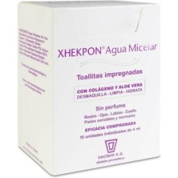 Vectem Xhekpon Agua Micelar 10 Toallitas 4 ml