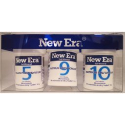 New Era Trío Detox Sales Minerales 3 piezas