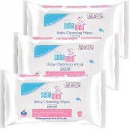 Sebamed Baby Toallitas Limpiadoras 3 x 60 Unidades