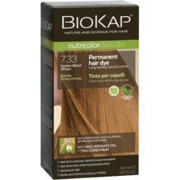 Biokap Nutricolor Delicato Tinte Capilar 7.33 Trigo Rubio Dorado