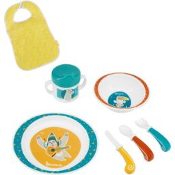 Babymoov Set de Comida Yummy Azul 7 piezas